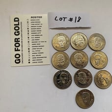 San Francisco 49ers then and now 1994-95 collectable coins 10 of 20 Lot #18