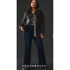 Good American Good Legs Straight Leg Jeans Women's Size 14/32 Blue 224 NWT