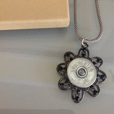 Handmade Original Design - Bullet Necklace- Winchester 12 GA