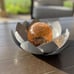 Solar Lights Outdoor Garden, Crackle Globe Glass Lotus Decoration, Waterproof