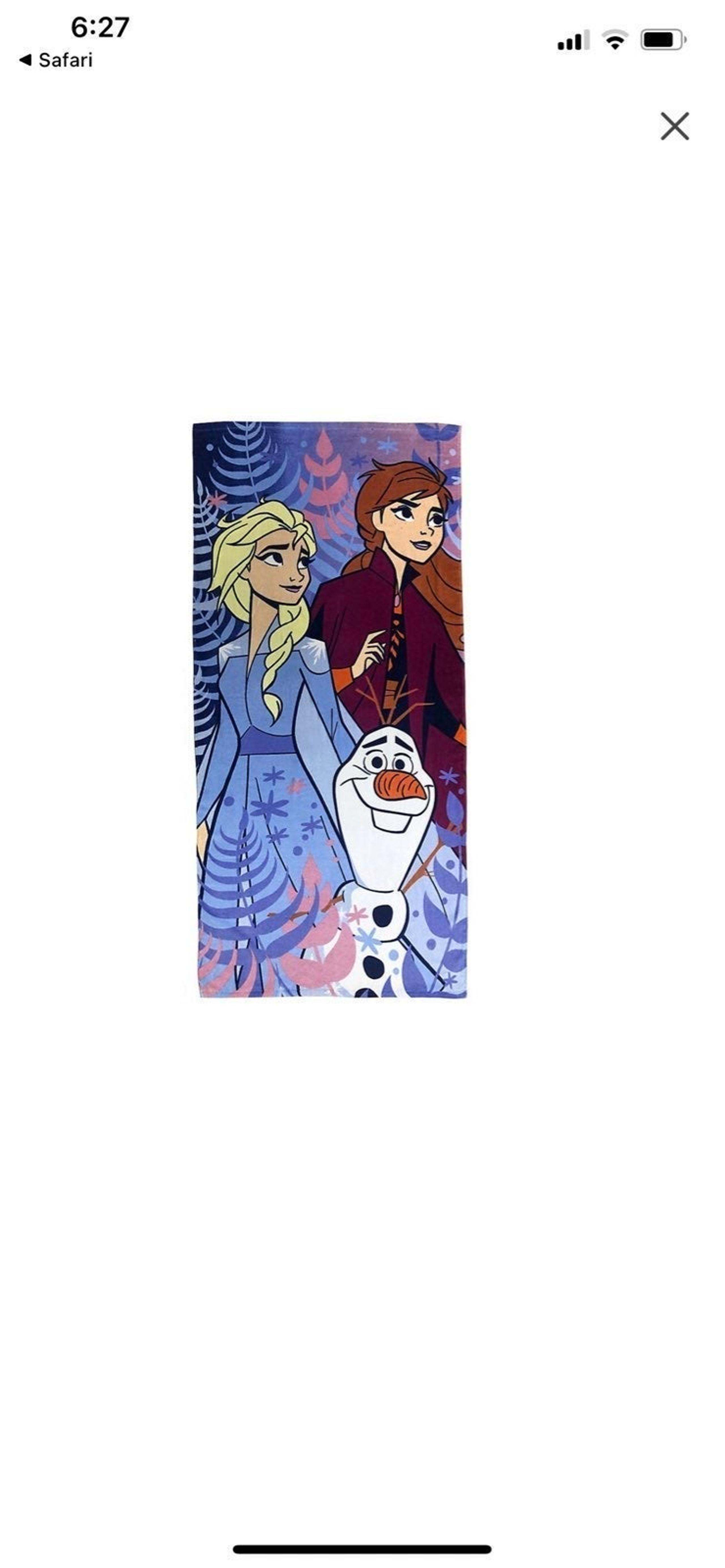 BUNDLE of THREE Frozen 2 Beach Towels