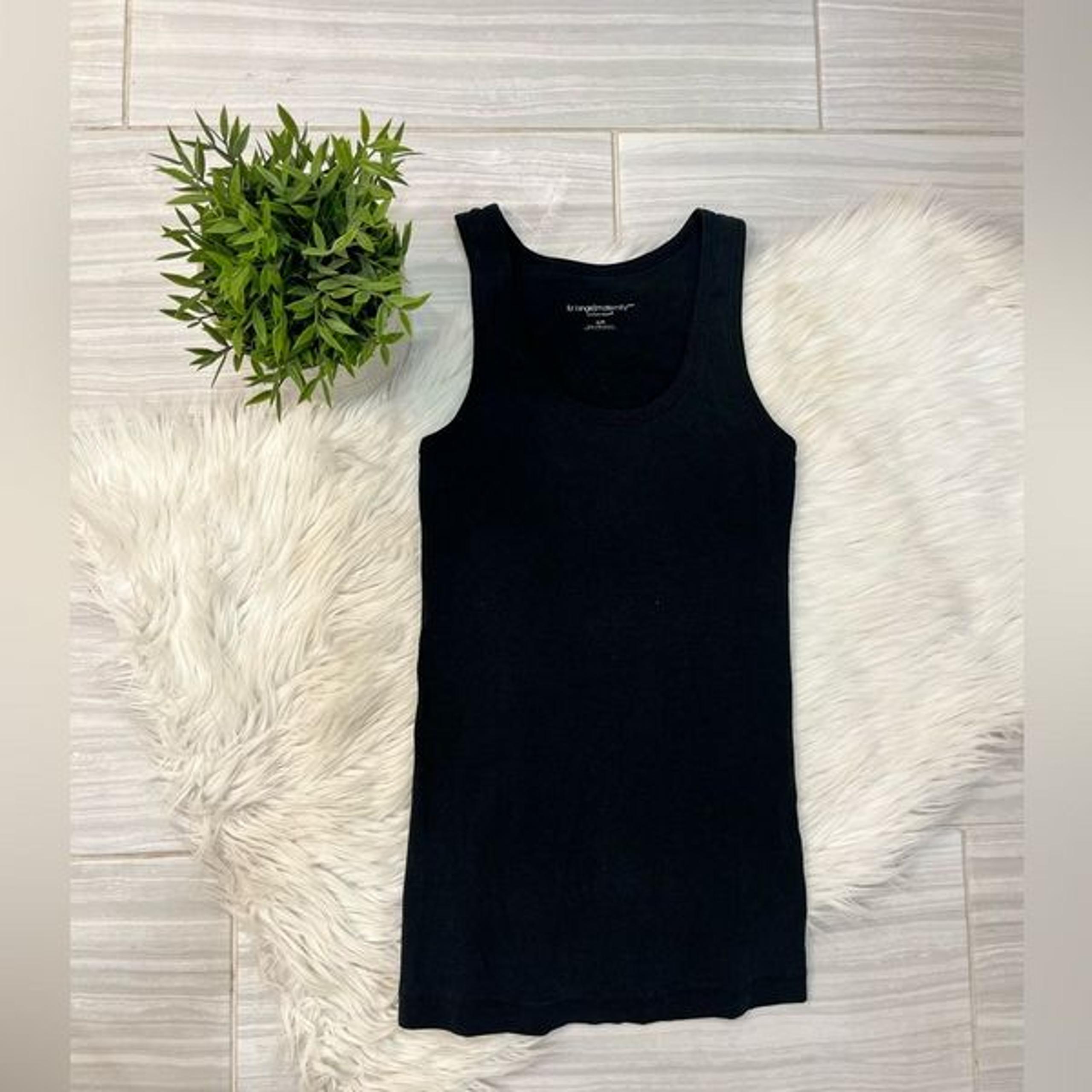 Liz Lange Maternity Black Tank Top
