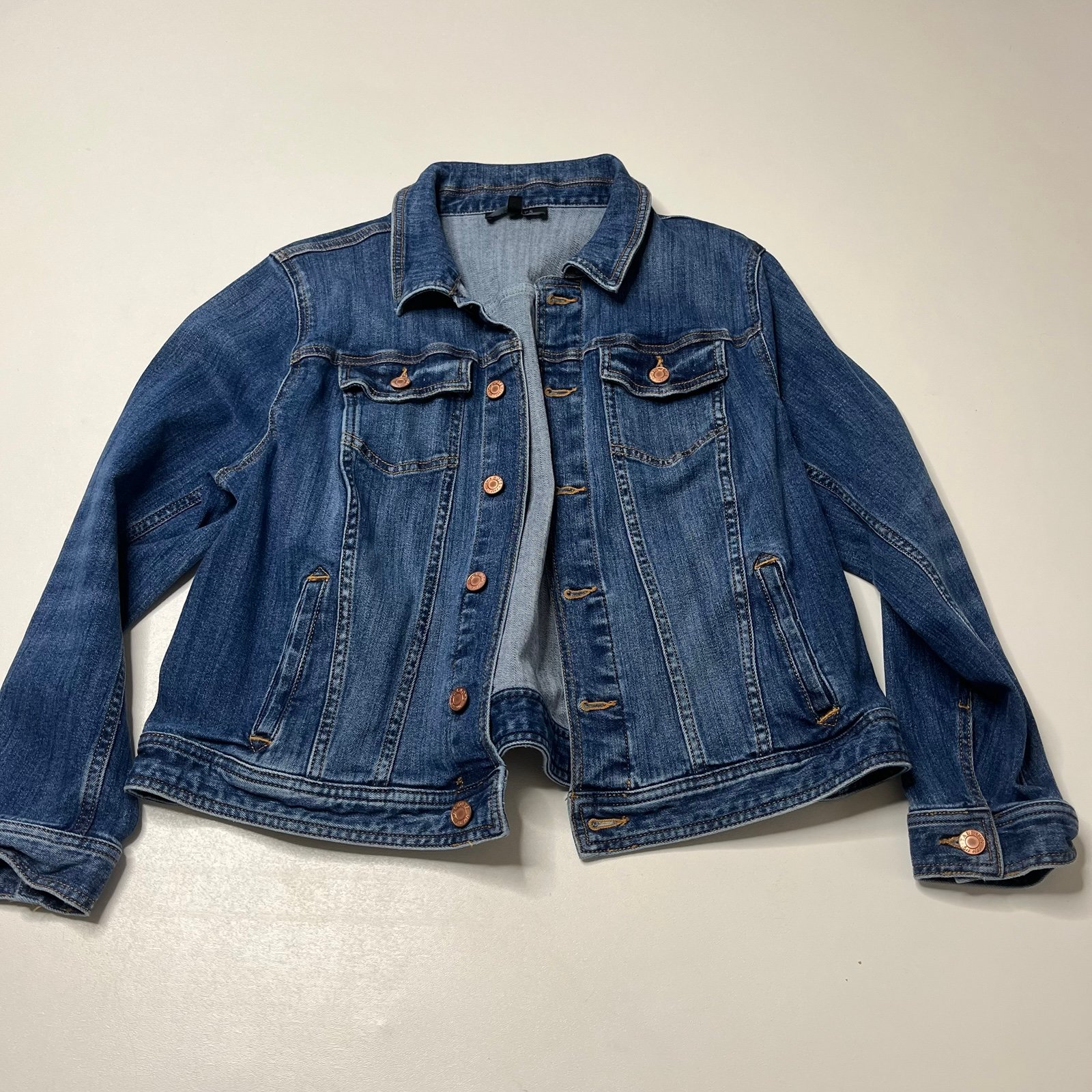 Talbots Ruffle Jean Jackets for Women | Mercari