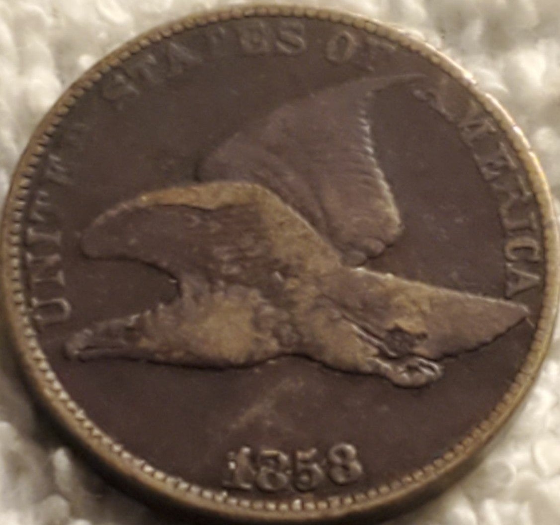 1858 Flying Eagle Cent (DDO) FS-01-1858-101- (005.5) #190