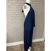 Women Navy Halter Top Wide Leg Pant Set Size M