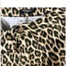American Bazi NWOT Cheetah Print Denim Chino Shorts Size S Women’s Long