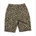 American Bazi NWOT Cheetah Print Denim Chino Shorts Size S Women’s Long