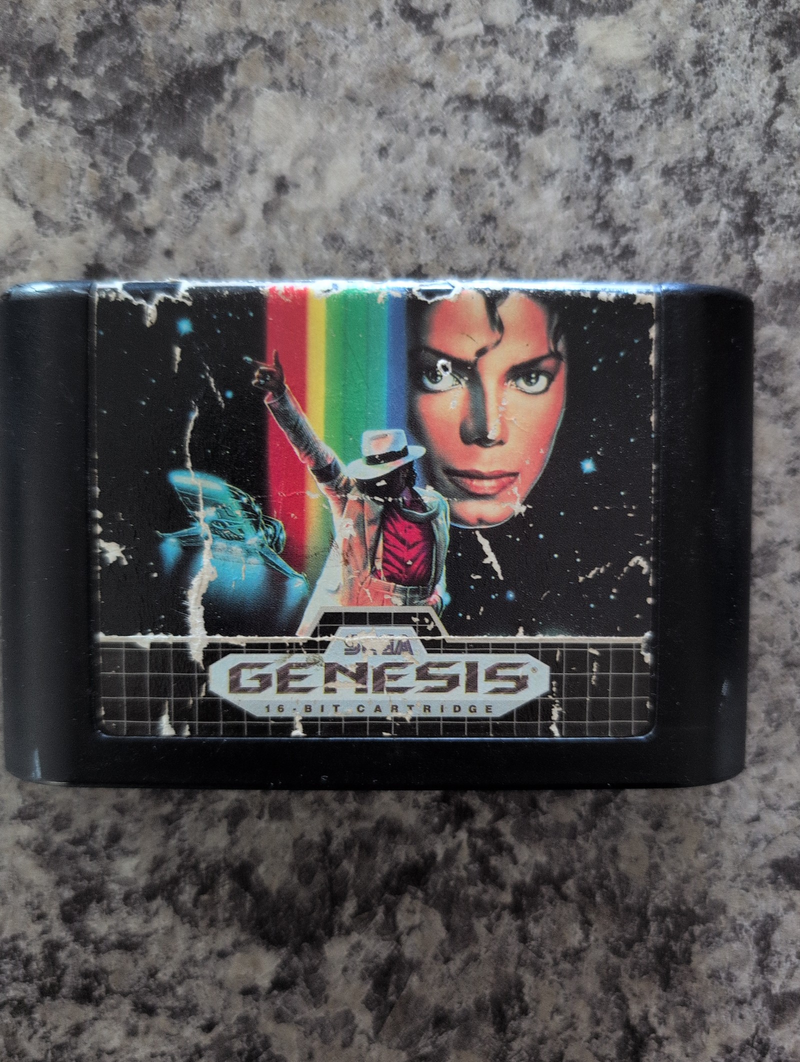 Micheal Jackson Moonwalker Sega Genesis Video Game