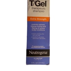 Neutrogena T/Gel Extra Strength Therapeutic Hair Shampoo Coal Tar Exp 10/2023