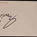Sting The Bridge vinyl with Autographed post card