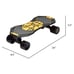 Swagtron Swagskate Ng3 Electric Kids Skateboard with Kick-Assist & Smart Sensors