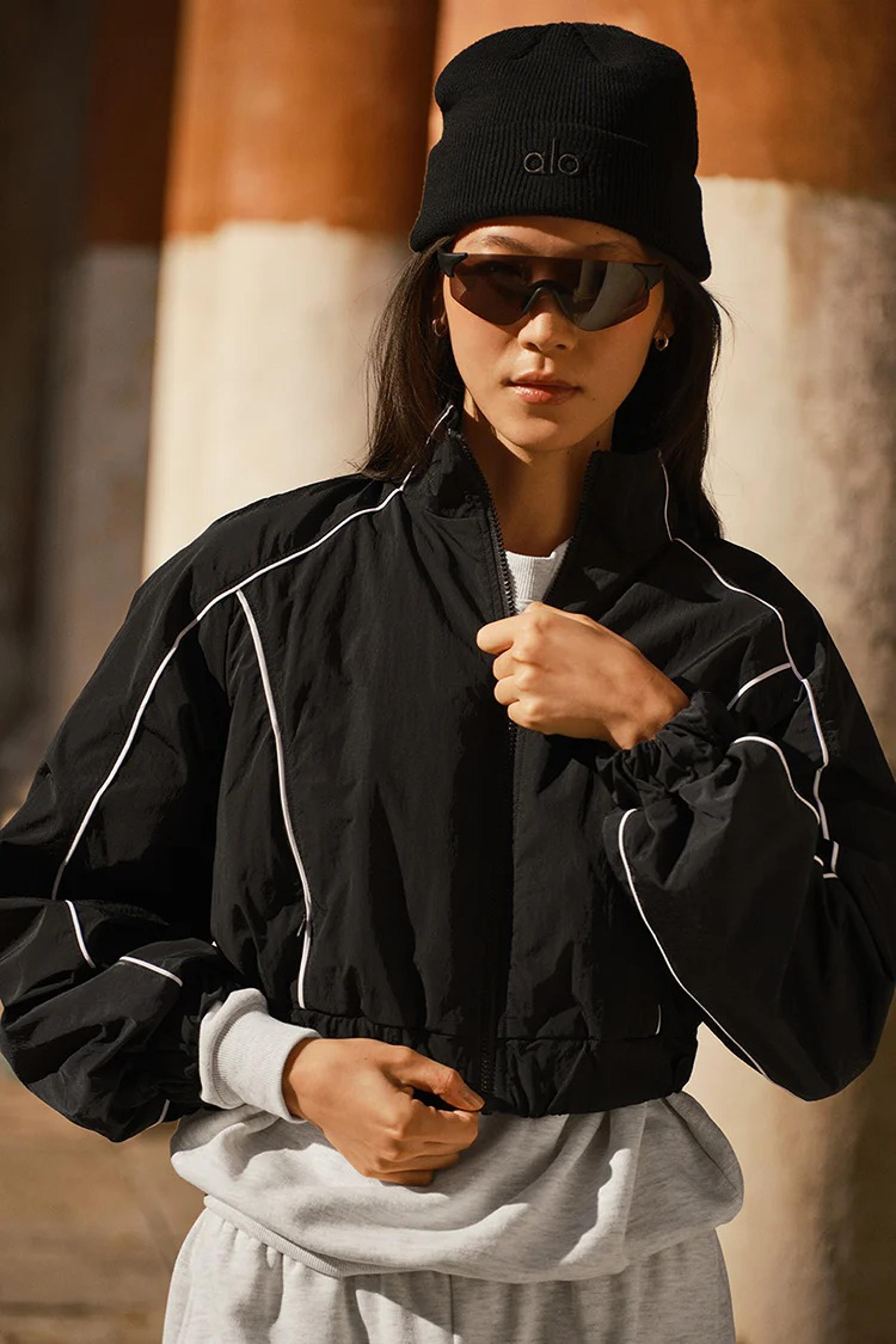 Motivate Full-Zip Track Jacket - Alo