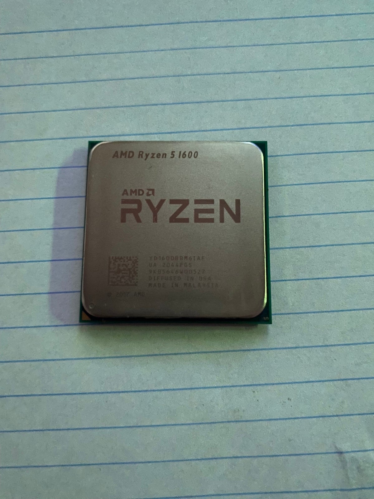 AMD Ryzen 5 1600