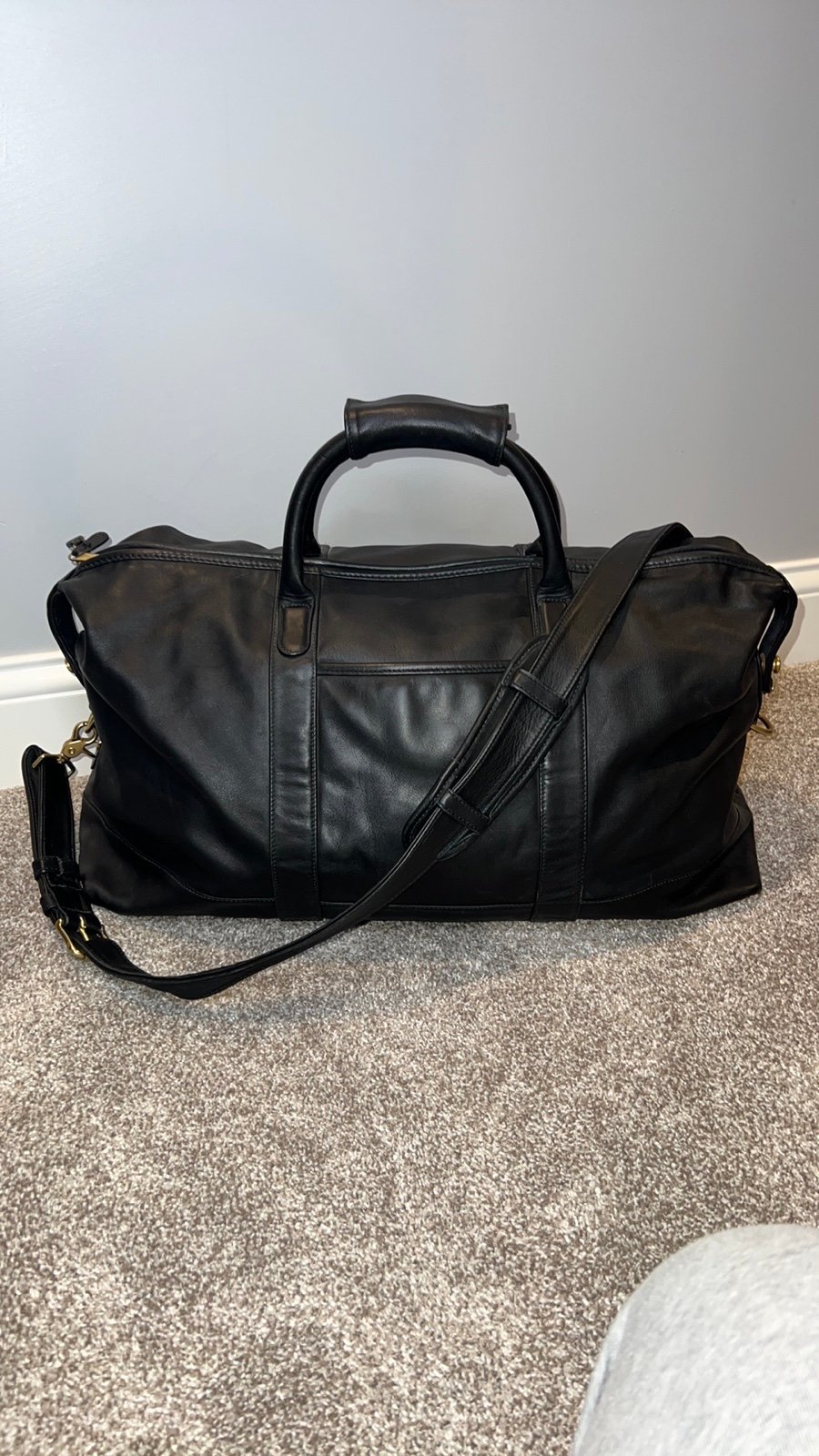 Vintage Coach Duffle Bag/Weekender