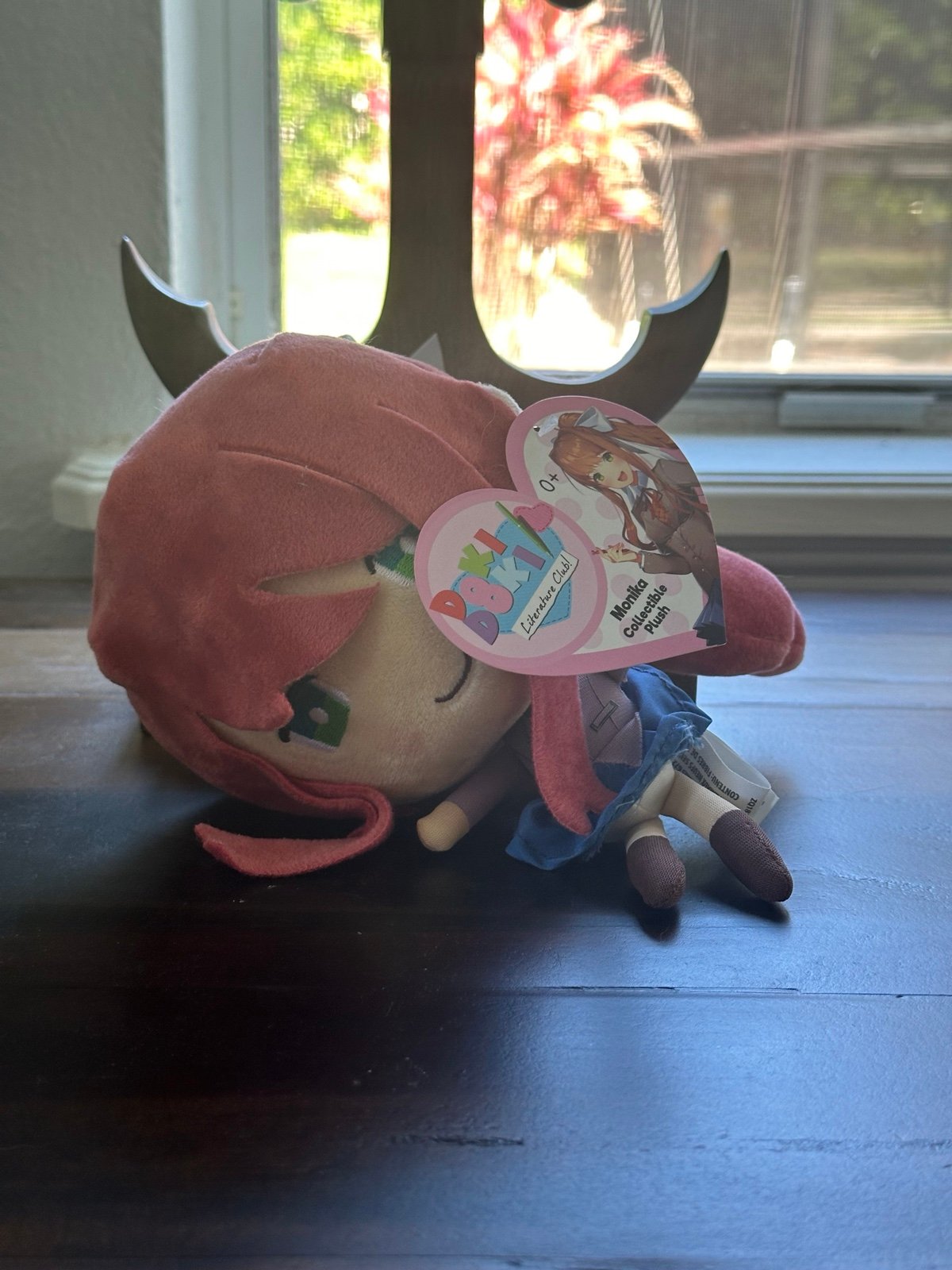OFFICIAL Doki Doki Literature Club Monika Plush Figure DDLC