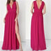 NWOT Lulu's Heavenly Hues Magenta Maxi Dress Size 1X