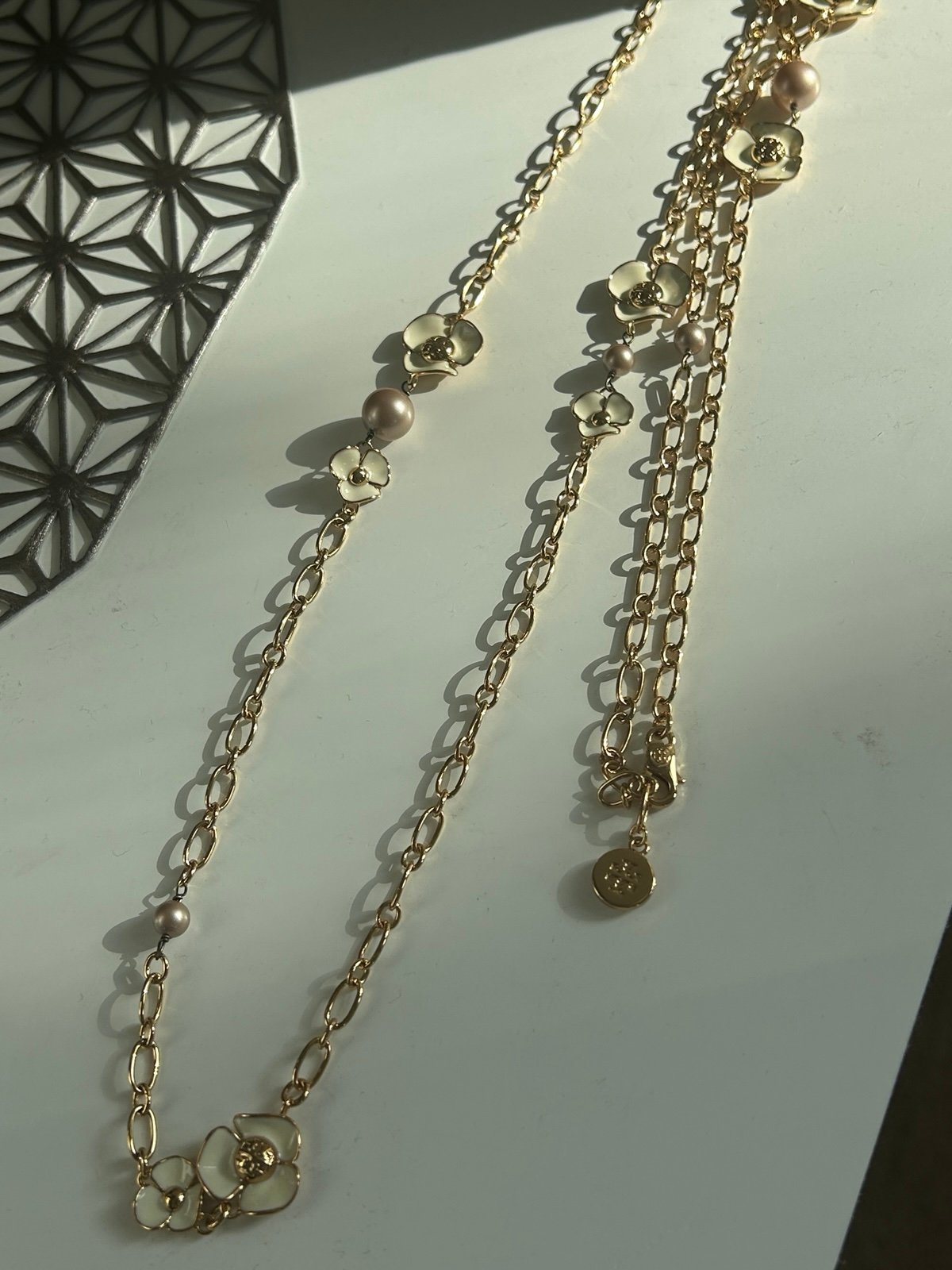 Tory Burch long necklace