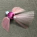 Vintage Stiff Nylon Thread Bird with Mica Christmas Bird Ornament