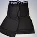 SZ M Youth Football Girdle Padded Compression Short Pads Hip Protector Pants Boy