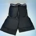 SZ M Youth Football Girdle Padded Compression Short Pads Hip Protector Pants Boy