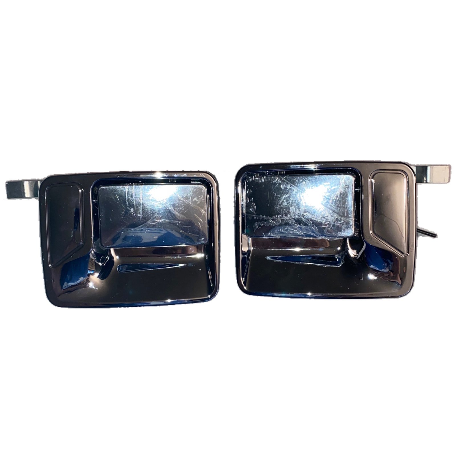 1999-2016 Rear Exterior Door Handle Driver/Passenger Side for Ford F-250, Chrome