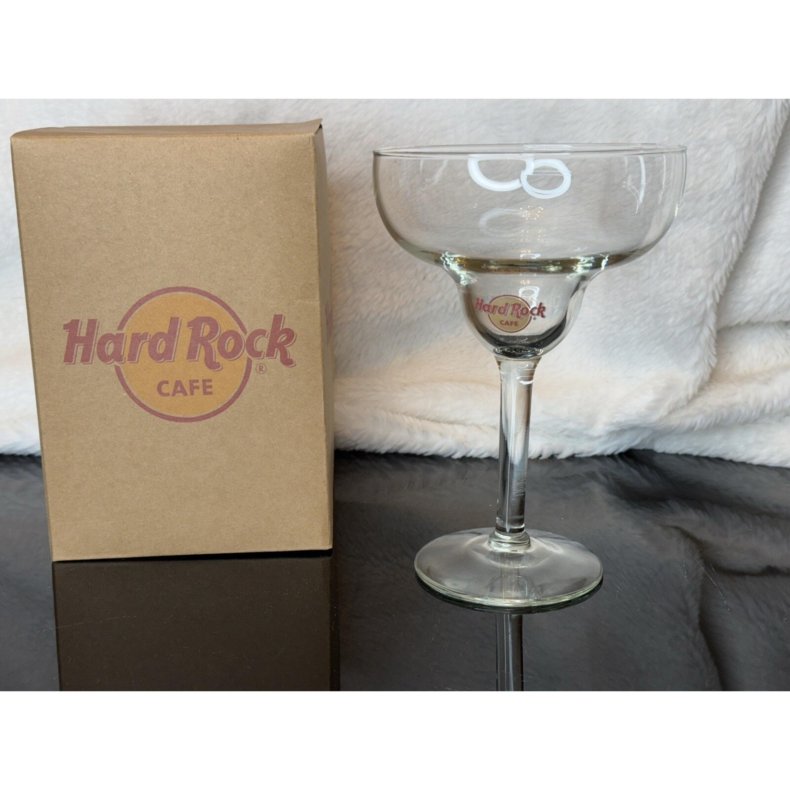 HARD ROCK CAFE Baltimore MARGARITA Cocktail Glass Cinco De Mayo Celebration