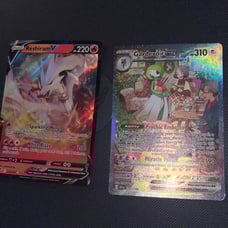 Pokemon Gardevoir Ex and Reshiram V