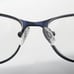 Vera Wang V911 NV Eyeglass Frame Metal Spring Dark Navy Blue Tortoise 51-16-140