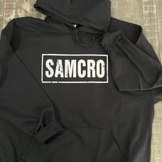 Sons Of Anarchy Inspired Black Hoodie, Sweatshirt