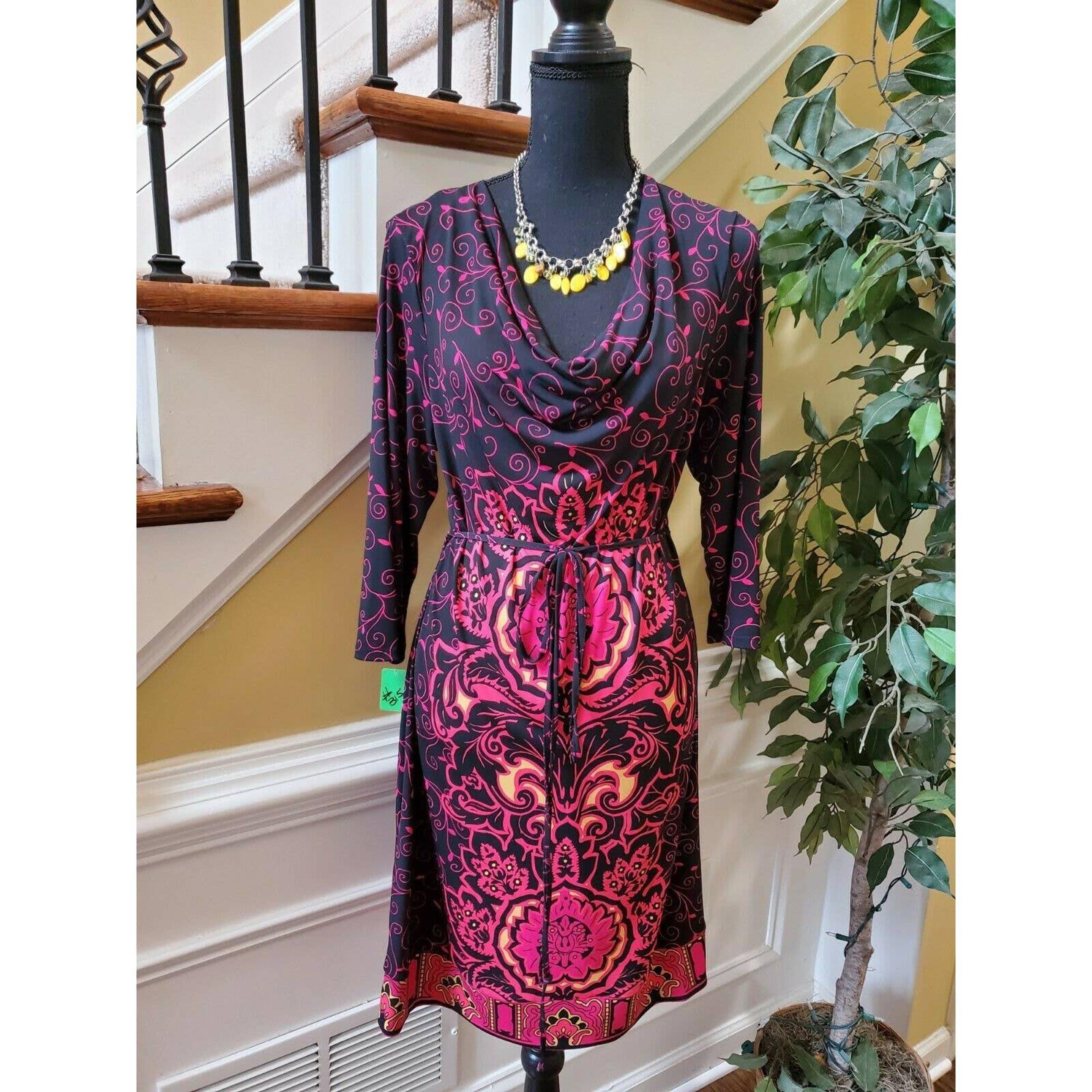 Madison Women's Size L Pink Floral