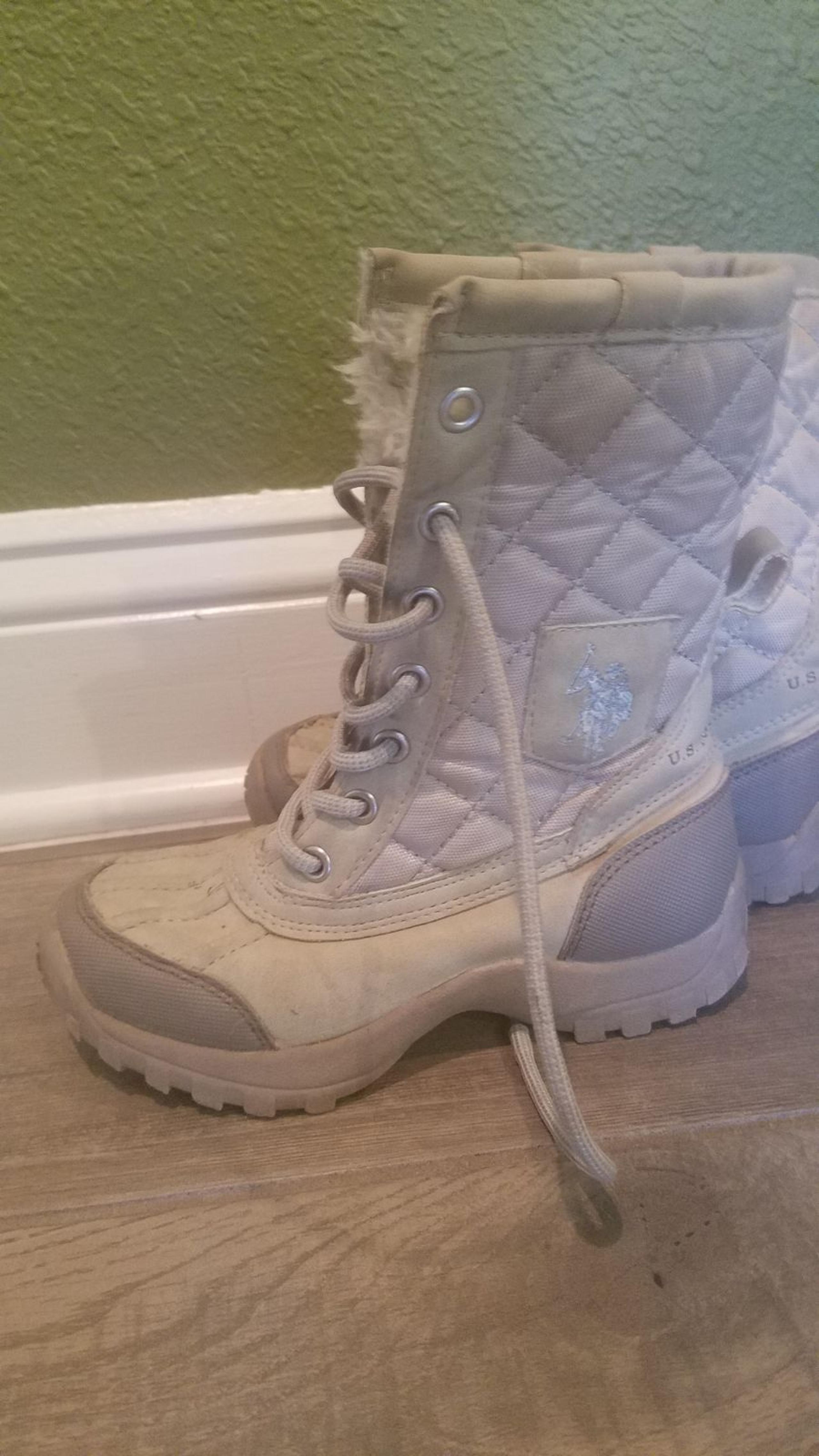 Us polo association girls' winter boots
