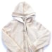 L.L. Bean Women’s Cotton and Wool Blend Diamond Knit Shearling Cardigan Sweater