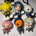 6 Naruto Monogram Bag Clips ( ON HOLD !! )