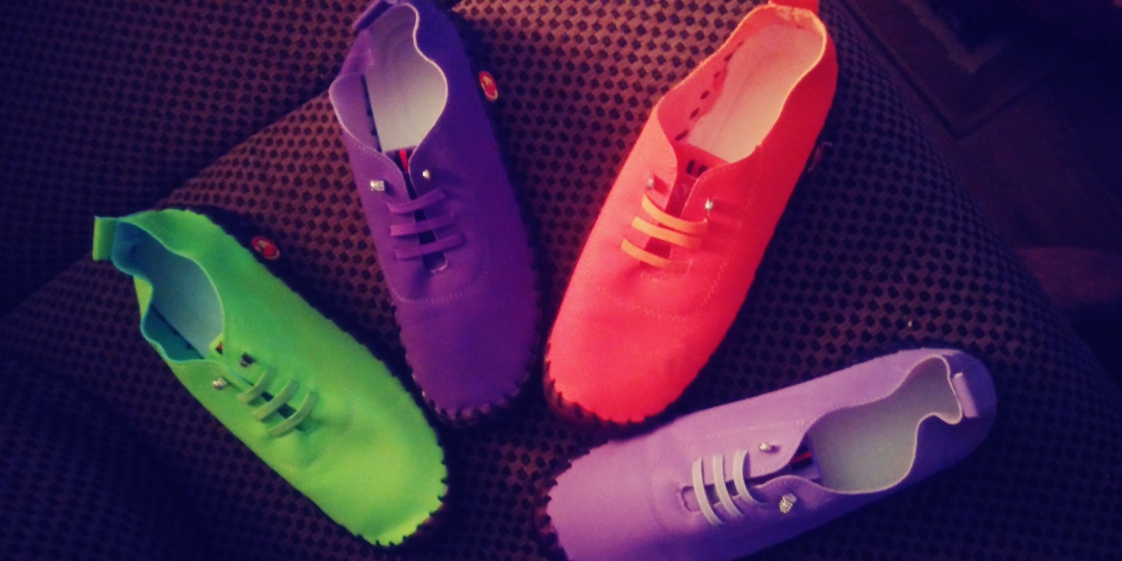4 pairs shoes slip-on shoes