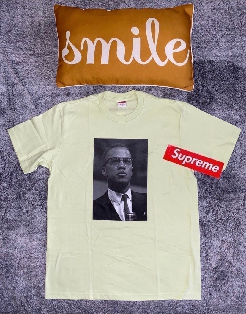 Supreme Malcolm X T-Shirt, Roy DeCarava, Size Medium, NEW