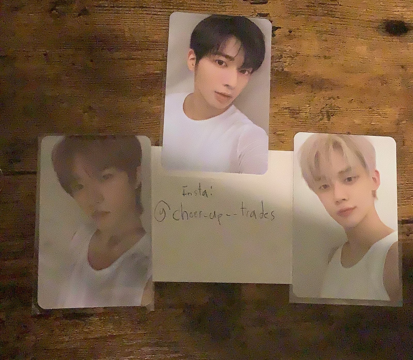 *Message before purchase* Txt photocard