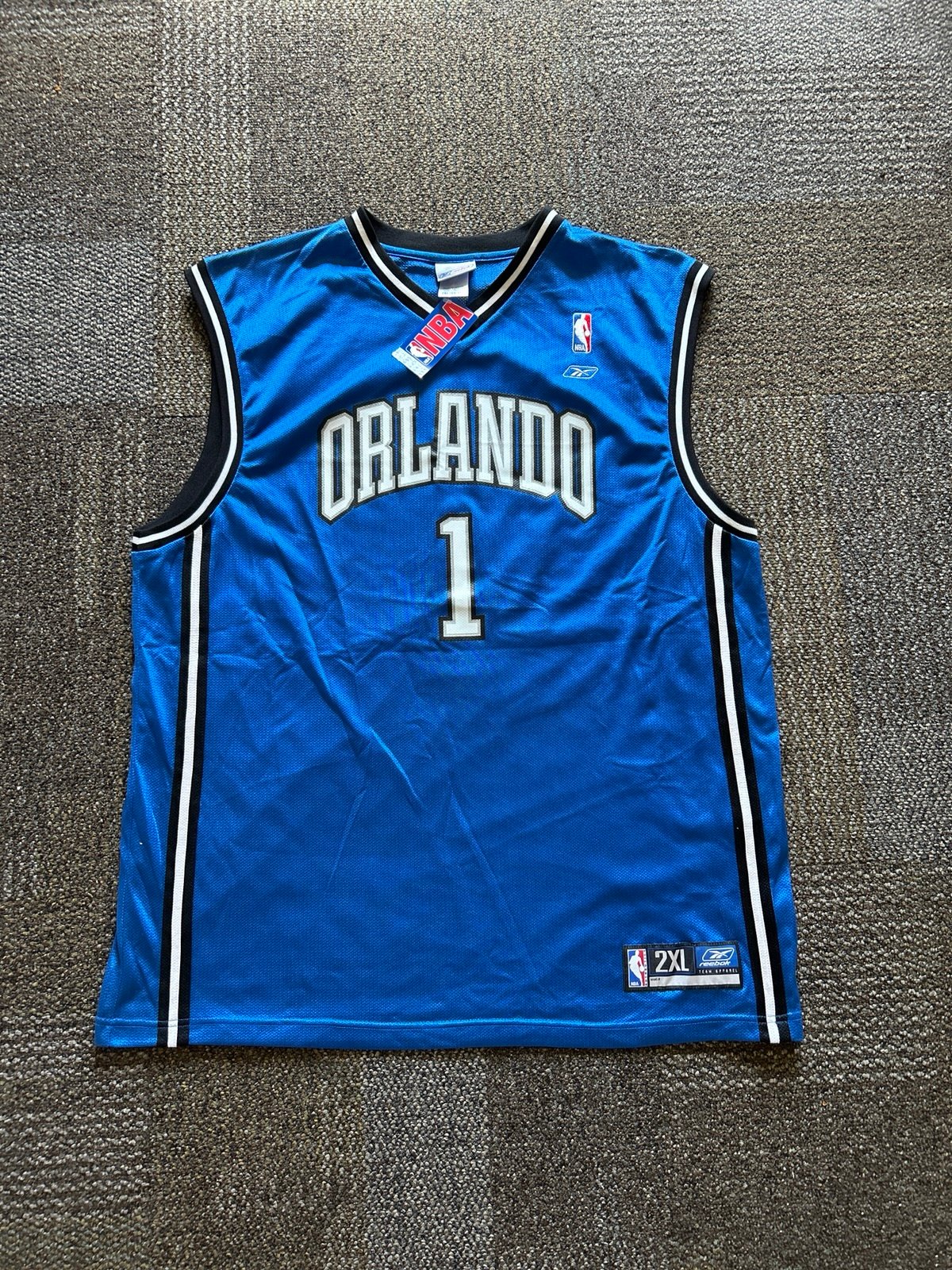 Tracy McGrady Orlando Magic Vintage NWT Reebok NBA Men’s Basketball Jersey