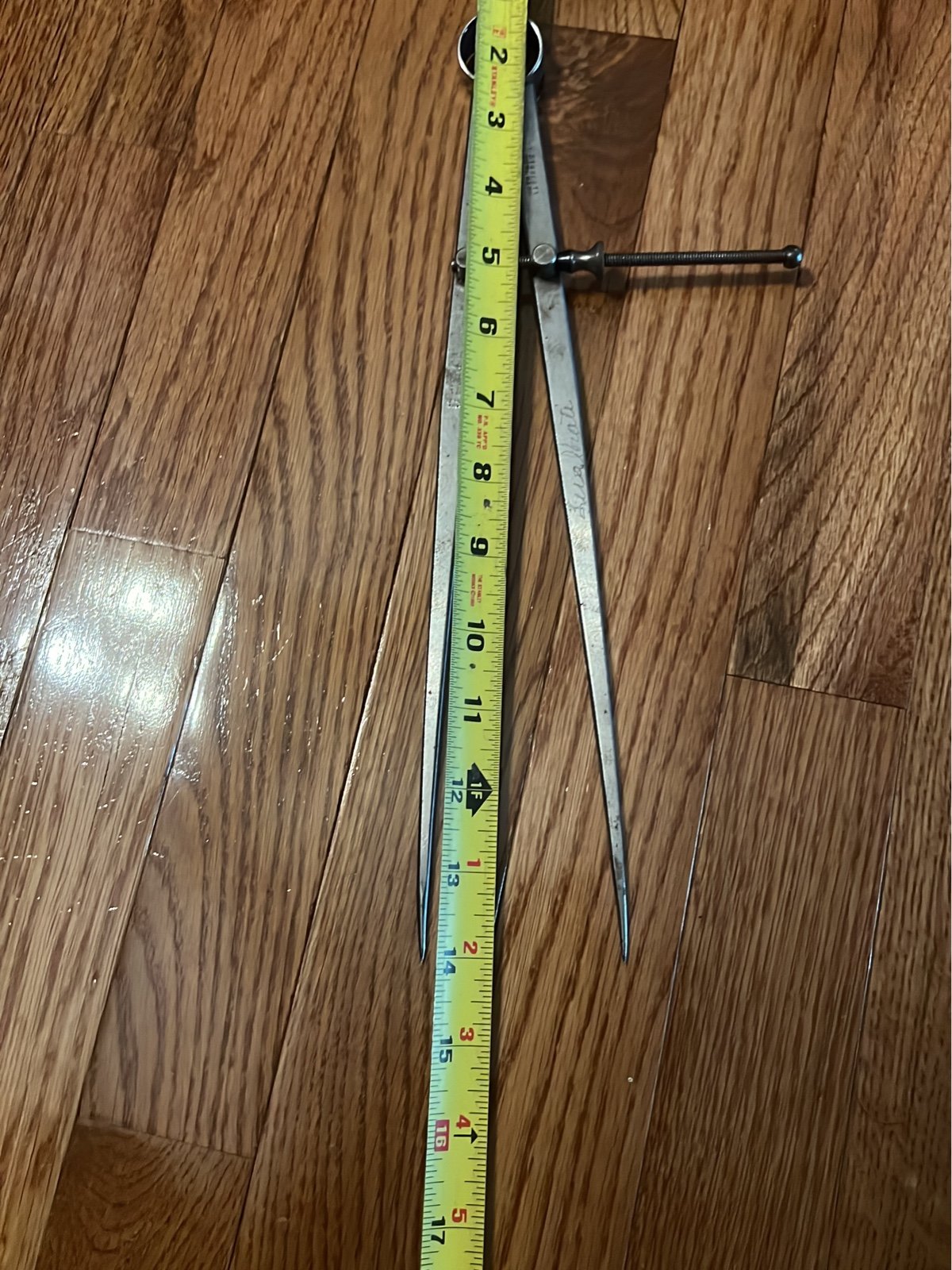 Starrett No. 83 Divider With Flat Legs 14”