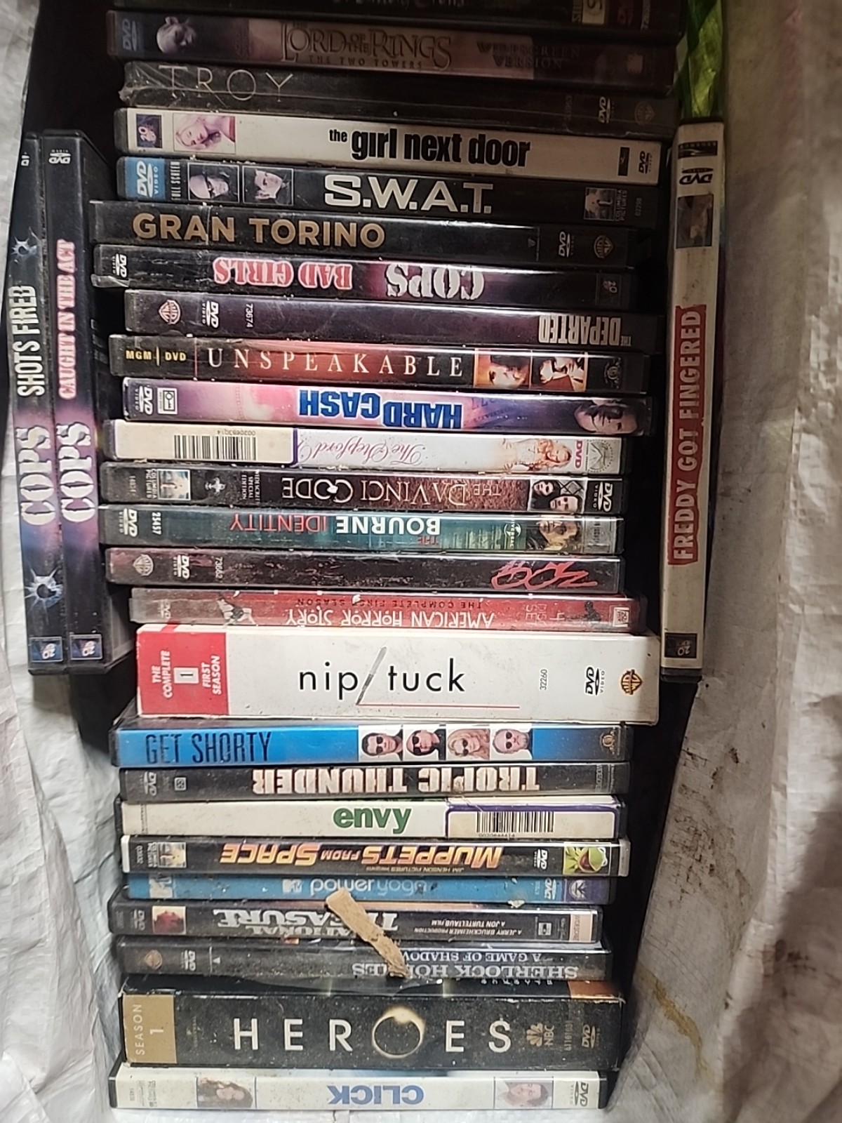 DVD Huge collection, over 40 disks some new.