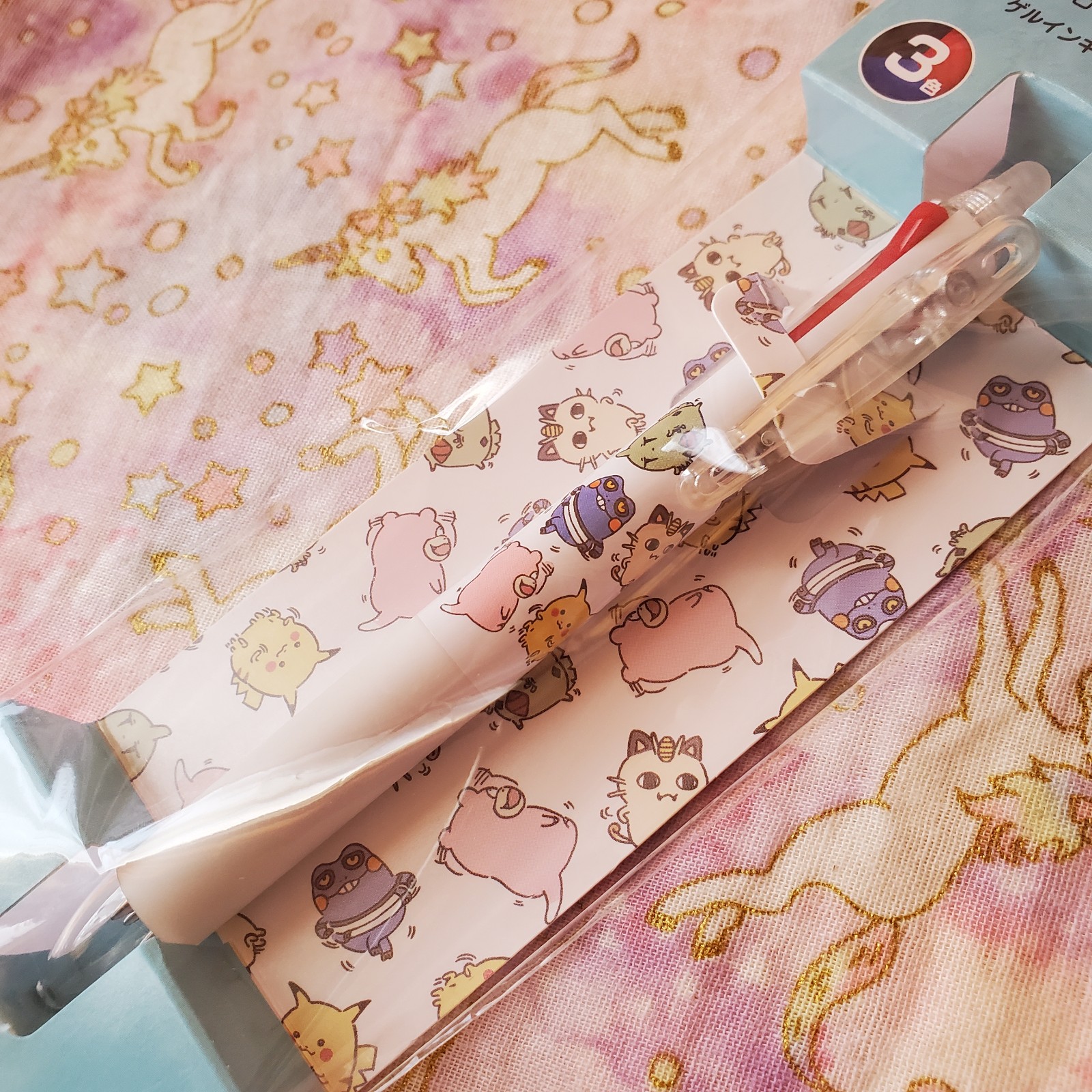 Pokemon Frixion multi pen