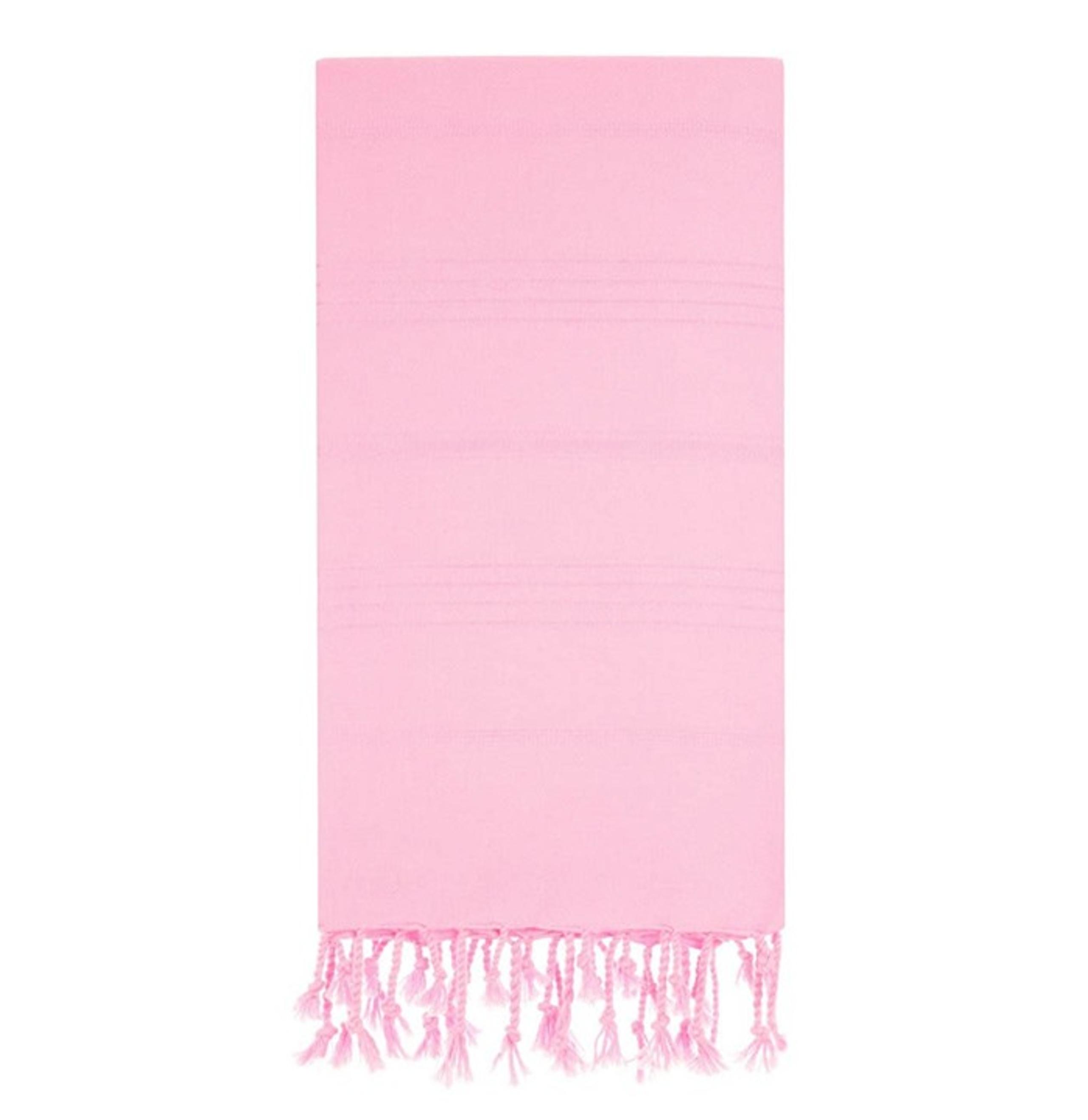 Sand Free Light Pink Turkish Beach Bath Towel Citizens of the Beach Collection