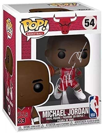 Michael Jordan facsimile autographed Funko Pop