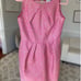 Yoana Baraschi Textured Dress Barbiecore Office Siren Retro Glam Look Easter