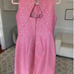 Yoana Baraschi Textured Dress Barbiecore Office Siren Retro Glam Look Easter