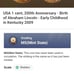 2009D and No Mint 200th Anniversary of Abraham Lincoln Penny set of 8 (ms)