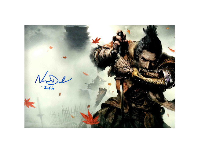 Noshir Dalal Signed Autograph 12x18 Sekiro Shadows Die Twice Photo