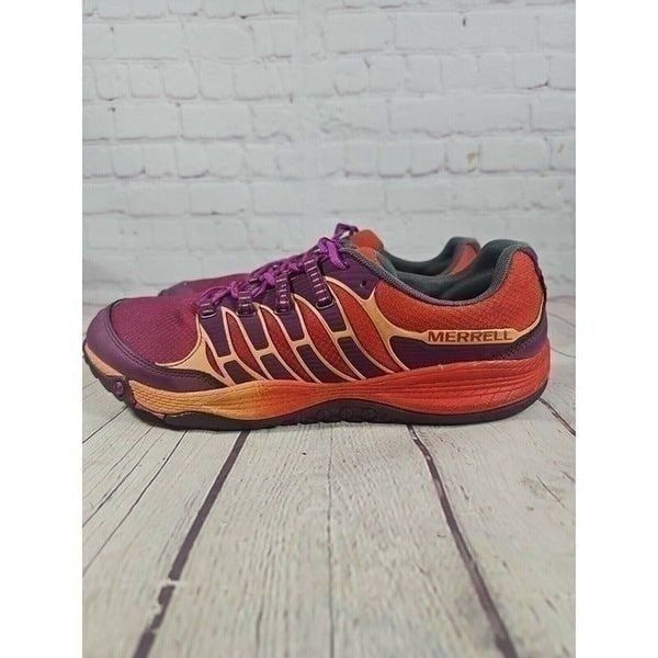 Merrell Women's Allout All Out Fuse Unifly Purple Orange Size 11 Training Shoes