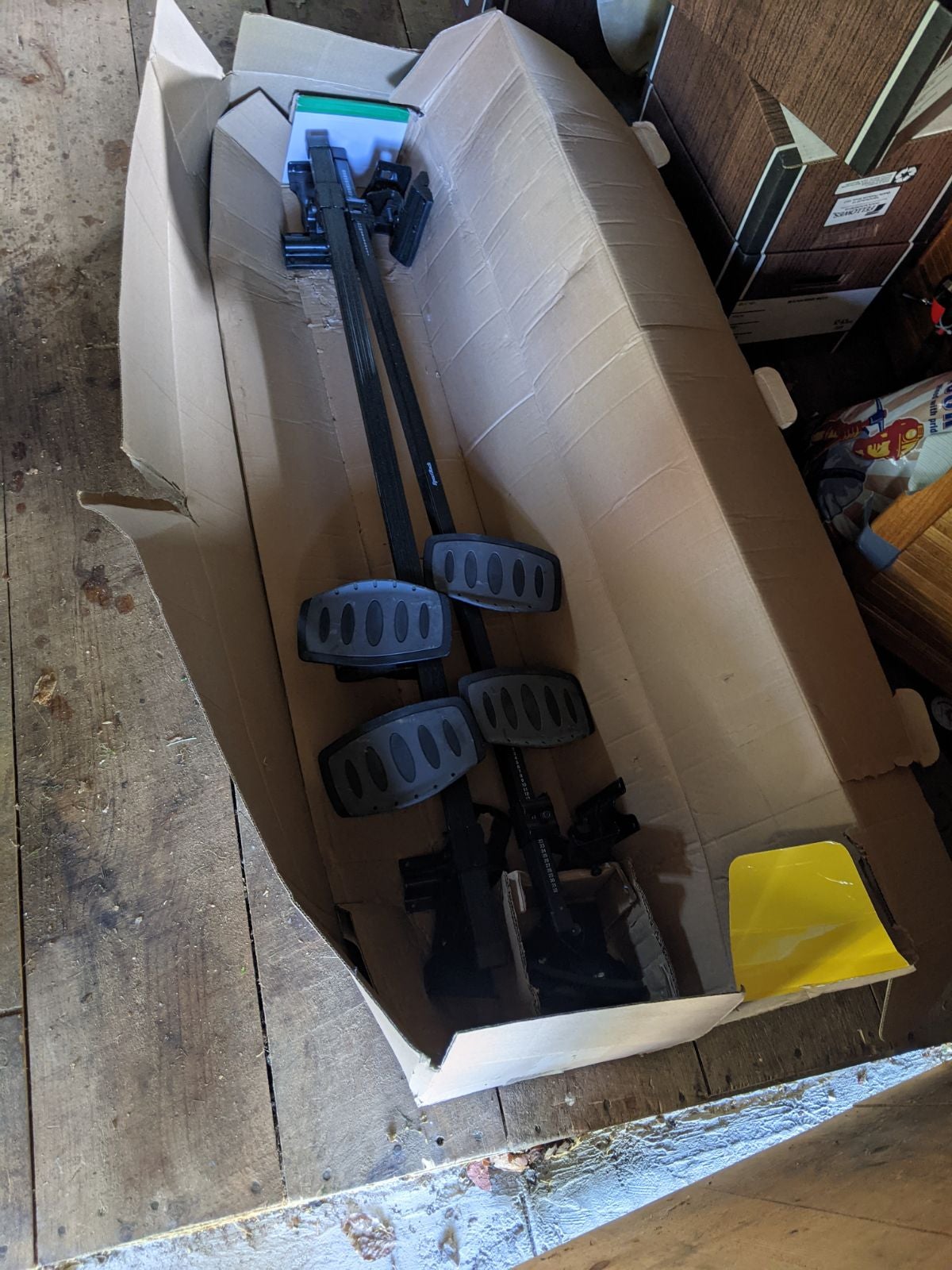 Roof Rack with Kayak Saddles