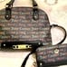 Juicy Couture Black Handbag and Wallet Bundle