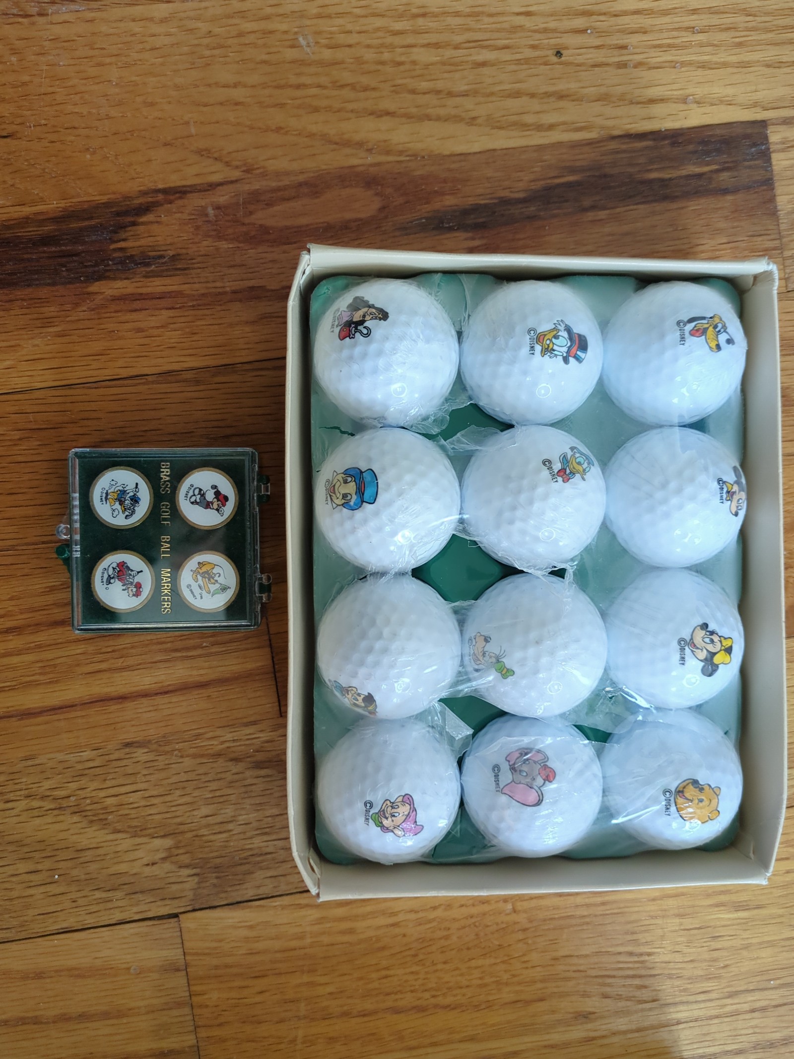 Disney Golf Ball and marker set